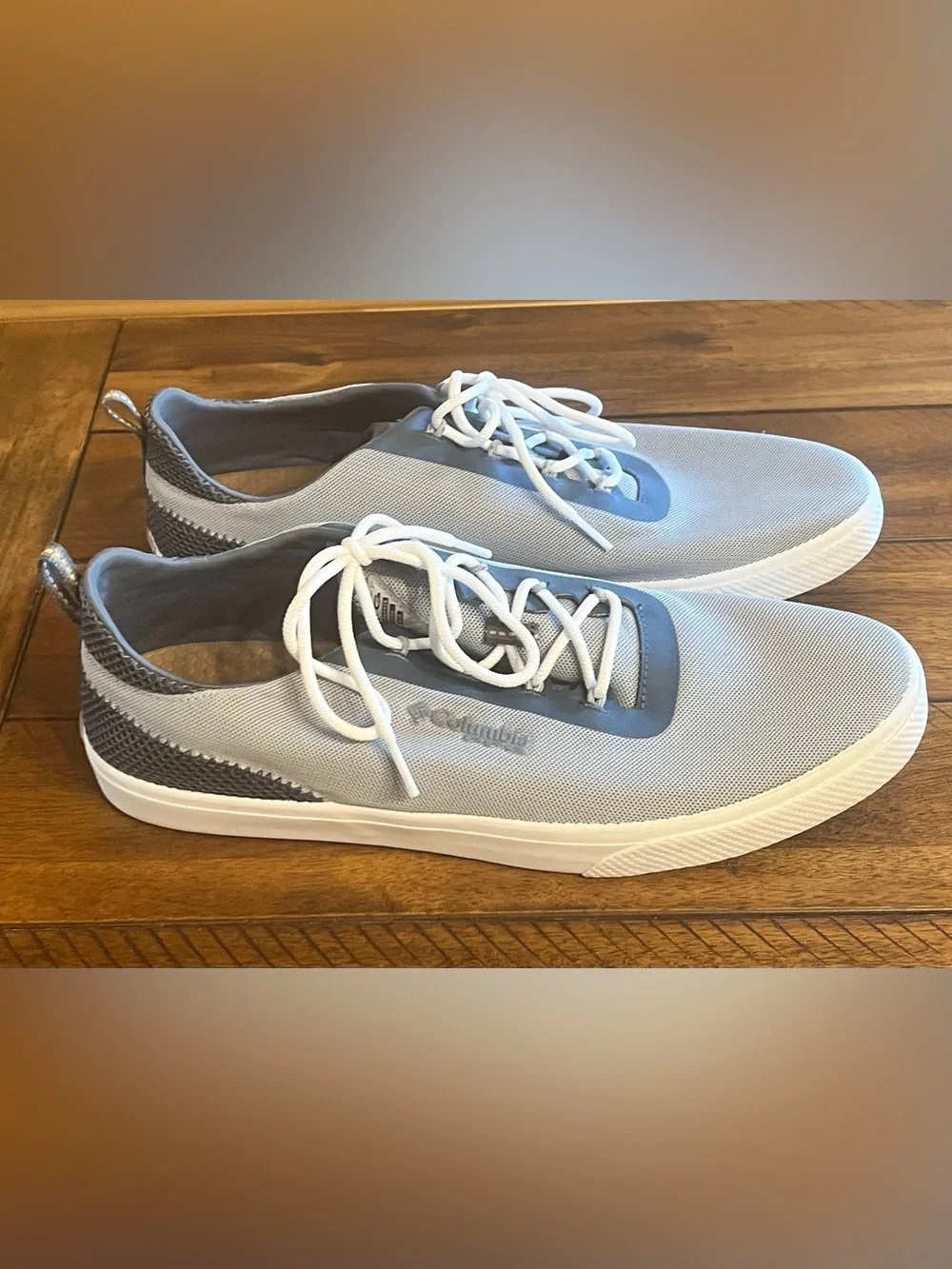 Columbia PFG Distant Water CVO Boat Shoes Men’s Size 12 Gray Mesh